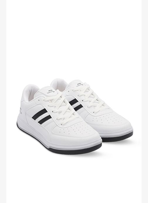 Slazenger ALASTAR I Kadın Sneaker Ayakkabı Beyaz / Siyah - Görsel 3