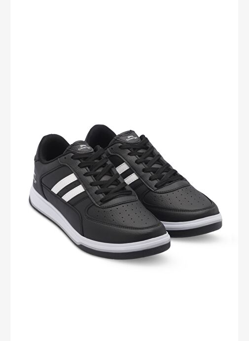 Slazenger ALASTAR I Kadın Sneaker Ayakkabı Siyah / Beyaz - Görsel 3
