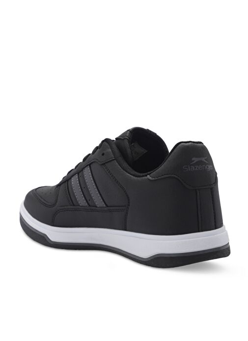 Slazenger ALASTAR I Kadın Sneaker Ayakkabı Siyah / Koyu Gri - Görsel 4