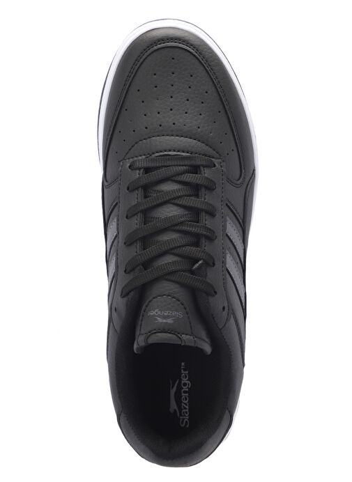 Slazenger ALASTAR I Kadın Sneaker Ayakkabı Siyah / Koyu Gri - Görsel 6