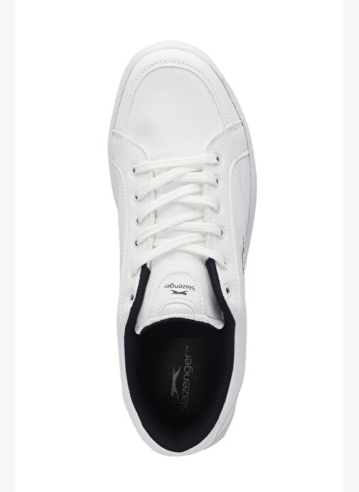 Slazenger ALBERT I Erkek Beyaz / Lacivert Günlük Spor Ayakkabısı - Görsel 4