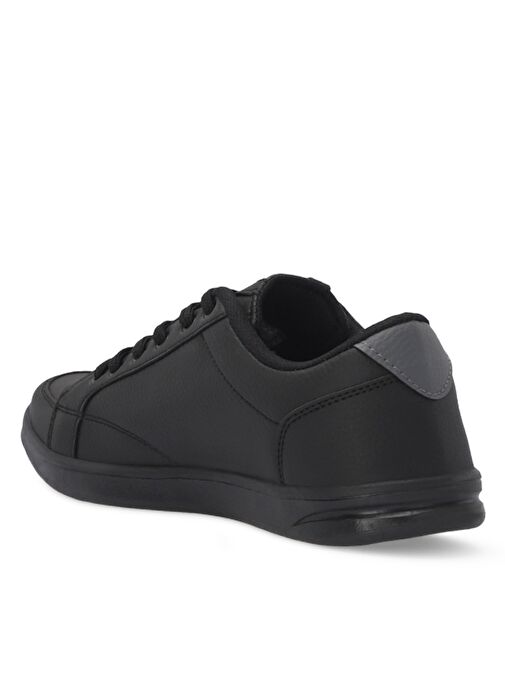 Slazenger ALBERT I Erkek Sneaker Ayakkabı Siyah / Koyu Gri - Görsel 4