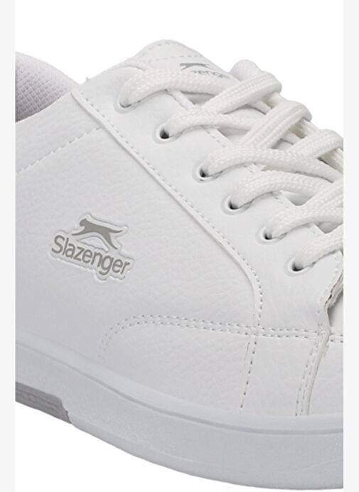 Slazenger ALBERT I Kadın Sneaker Ayakkabı Beyaz / Gümüş - Görsel 5