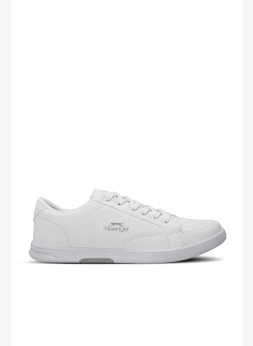 Slazenger ALBERT I Kadın Sneaker Ayakkabı Beyaz / Gümüş - Görsel 2