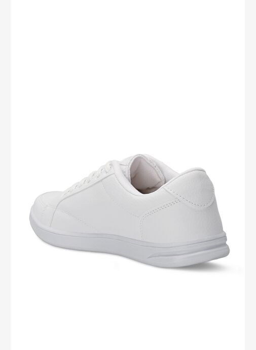 Slazenger ALBERT I Kadın Sneaker Ayakkabı Beyaz / Gümüş - Görsel 4