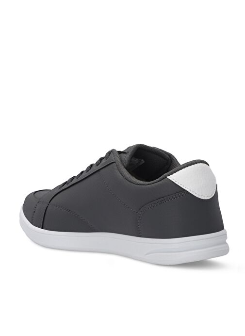 Slazenger ALBERT I Kadın Sneaker Ayakkabı Koyu Gri / Beyaz - Görsel 4