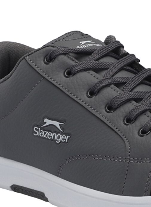 Slazenger ALBERT I Kadın Sneaker Ayakkabı Koyu Gri / Beyaz - Görsel 5