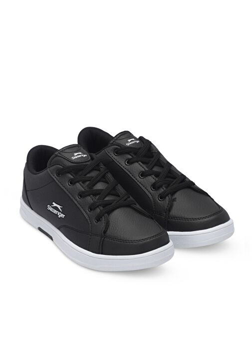 Slazenger ALBERT I Kadın Sneaker Ayakkabı Siyah / Beyaz - Görsel 3