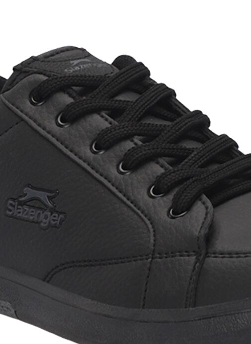 Slazenger ALBERT I Kadın Sneaker Ayakkabı Siyah / Koyu Gri - Görsel 5