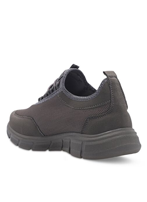 Slazenger ALDO I Erkek Sneaker Ayakkabı Koyu Gri / Siyah - Görsel 4