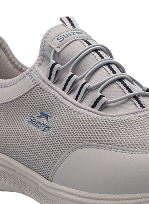 Slazenger ALDO I Erkek Sneaker Ayakkabı Gri / Lacivert - Görsel 5