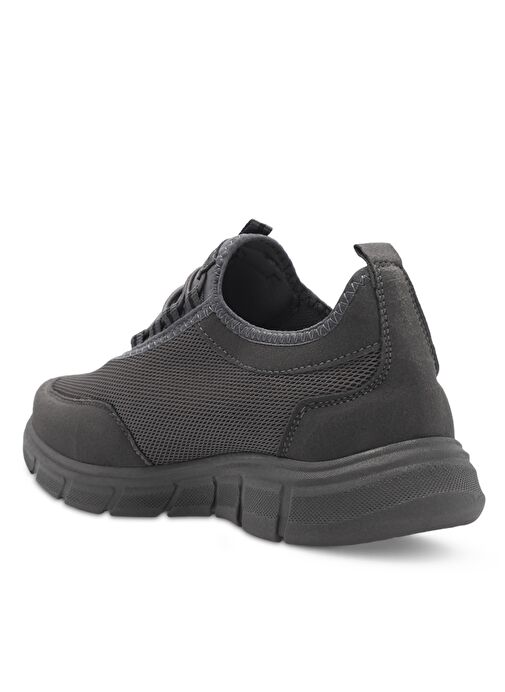 Slazenger ALDO I Erkek Sneaker Ayakkabı Koyu Gri / Siyah - Görsel 4
