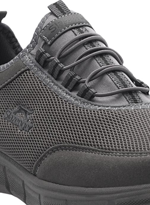 Slazenger ALDO I Erkek Sneaker Ayakkabı Koyu Gri / Siyah - Görsel 5