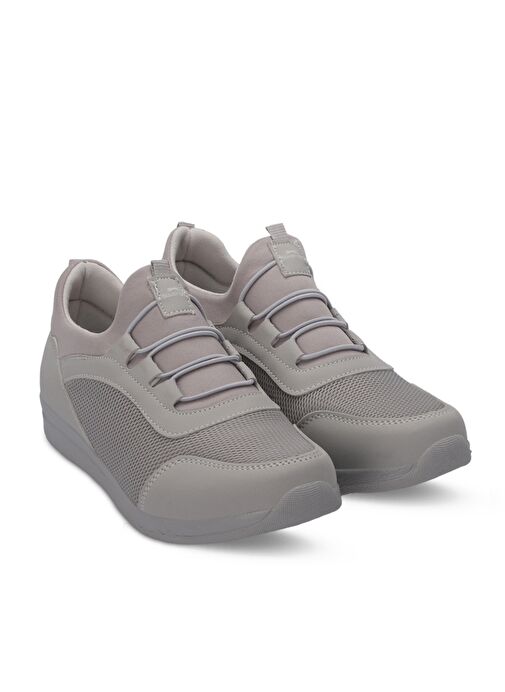 Slazenger ALEN I Kadın Sneaker Ayakkabı Gri - Görsel 3
