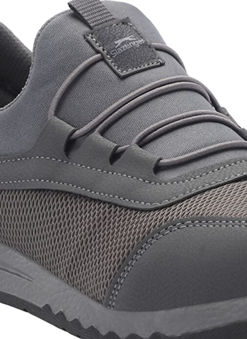 Slazenger ALEN I Kadın Sneaker Ayakkabı Koyu Gri / Siyah - Görsel 5
