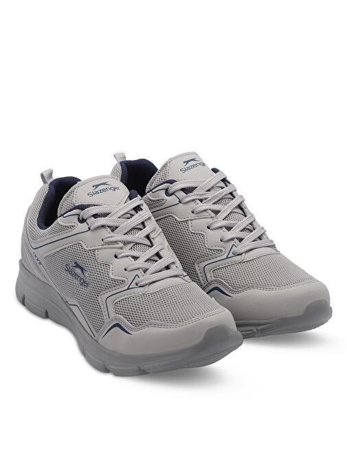 Slazenger ALETA I Erkek Sneaker Ayakkabı Gri / Lacivert - Görsel 3