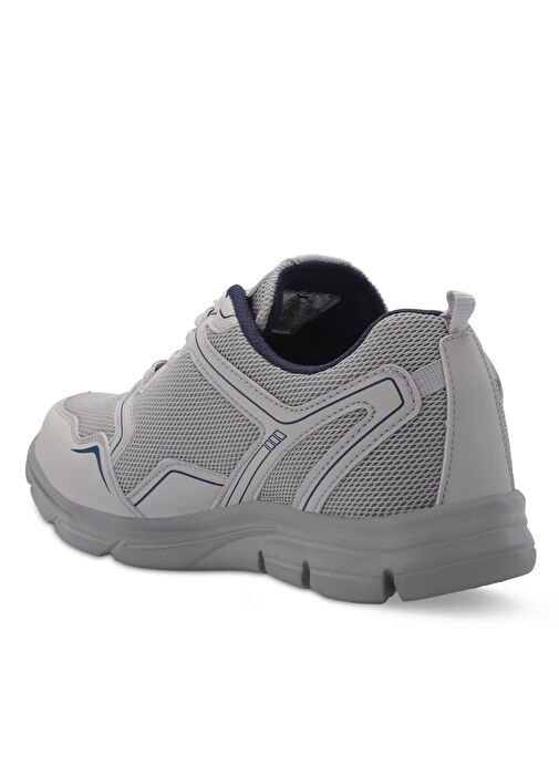 Slazenger ALETA I Erkek Sneaker Ayakkabı Gri / Lacivert - Görsel 4