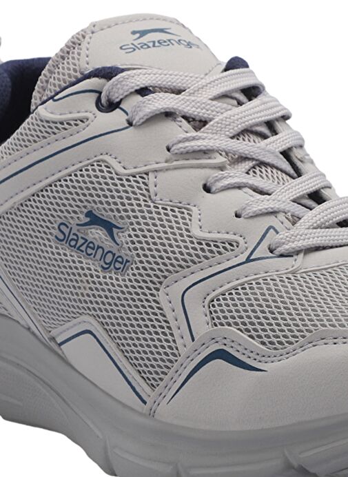 Slazenger ALETA I Erkek Sneaker Ayakkabı Gri / Lacivert - Görsel 5
