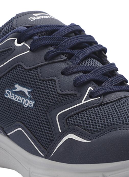 Slazenger ALETA I Erkek Sneaker Ayakkabı Lacivert / Gümüş - Görsel 5