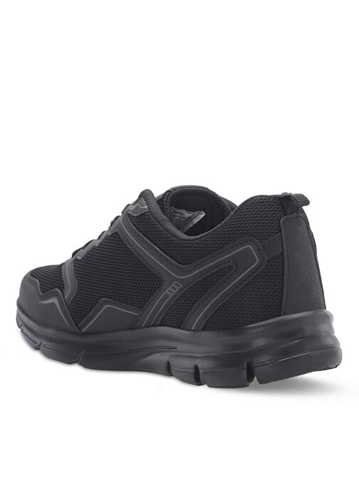 Slazenger ALETA I Erkek Sneaker Ayakkabı Siyah / Koyu Gri - Görsel 4