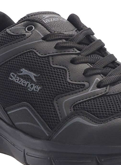 Slazenger ALETA I Erkek Sneaker Ayakkabı Siyah / Koyu Gri - Görsel 5