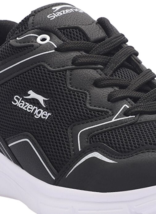 Slazenger ALETA I Erkek Sneaker Ayakkabı Siyah / Gümüş - Görsel 5