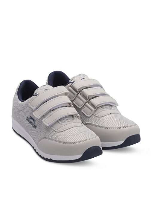 Slazenger AGATHA I Kadın Sneaker Ayakkabı Gri / Lacivert - Görsel 3