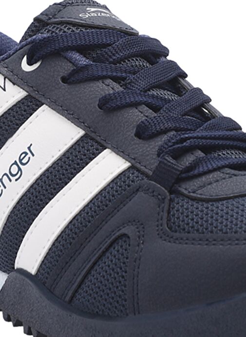 Slazenger ALGAR I Erkek Sneaker Ayakkabı Lacivert / Beyaz - Görsel 5