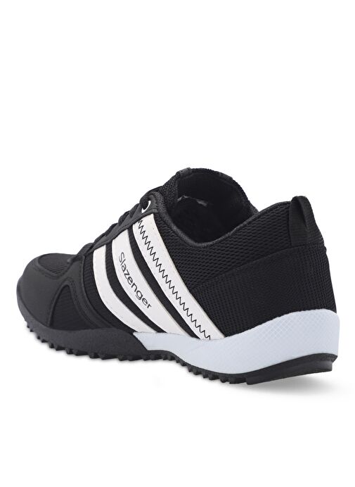 Slazenger ALGAR I Erkek Sneaker Ayakkabı Siyah / Beyaz - Görsel 4