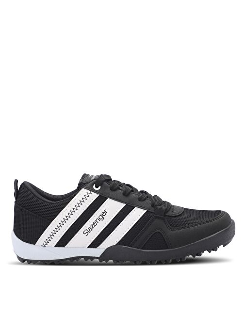 Slazenger ALGAR I Erkek Sneaker Ayakkabı Siyah / Beyaz - Görsel 2