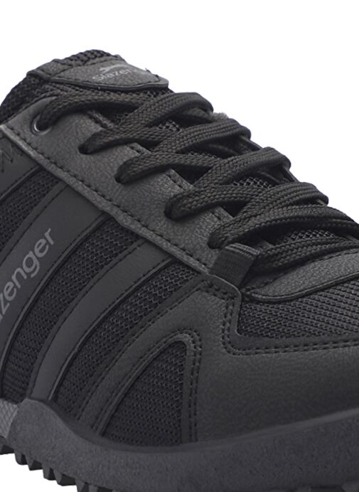 Slazenger ALGAR I Erkek Sneaker Ayakkabı Siyah / Siyah - Görsel 5