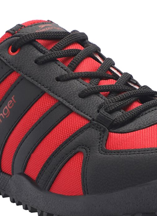 Slazenger ALGAR I Erkek Sneaker Ayakkabı Kırmızı / Siyah - Görsel 5