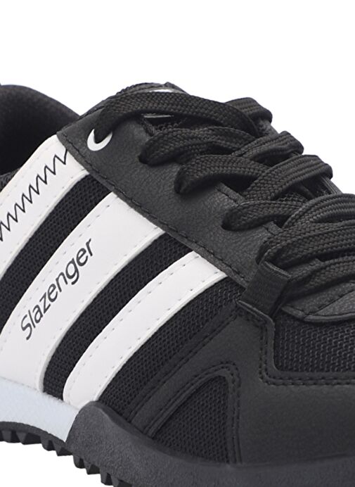 Slazenger ALGAR I Kadın Sneaker Ayakkabı Siyah / Beyaz - Görsel 5