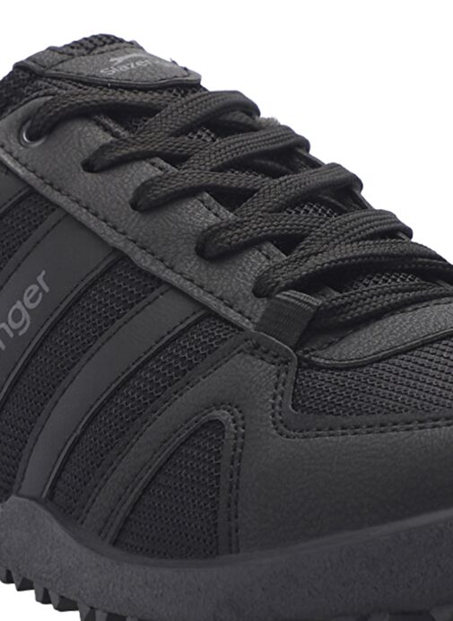 Slazenger ALGAR I Kadın Sneaker Ayakkabı Siyah / Siyah - Görsel 5
