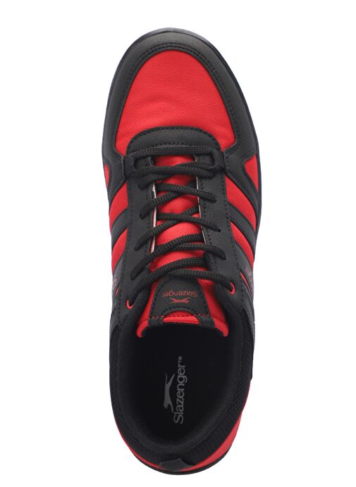 Slazenger ALGAR I Kadın Sneaker Ayakkabı Kırmızı / Siyah - Görsel 6