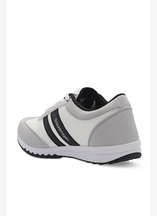 Slazenger ALIZE I Kadın Sneaker Ayakkabı Beyaz / Gri - Görsel 4