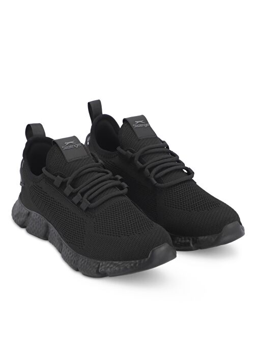 Slazenger ADVANT I Erkek Sneaker Ayakkabı Siyah / Siyah - Görsel 3