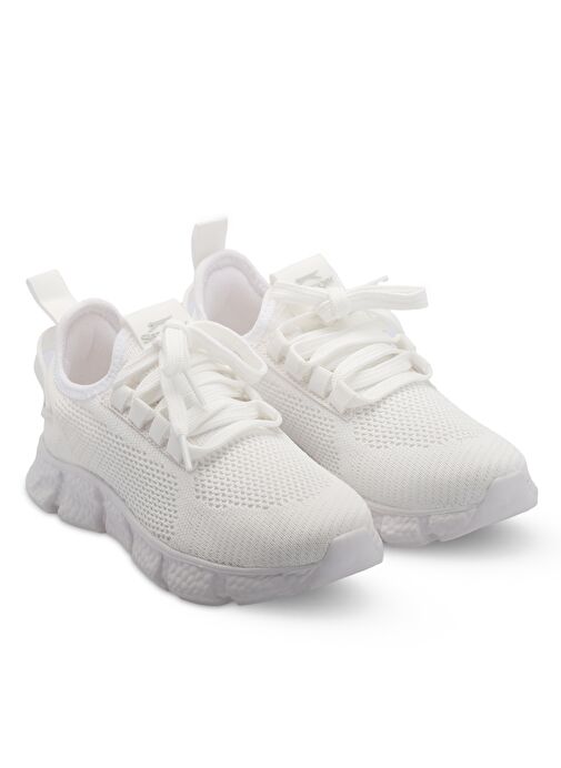 Slazenger ADVANT I Erkek Sneaker Ayakkabı Beyaz - Görsel 3