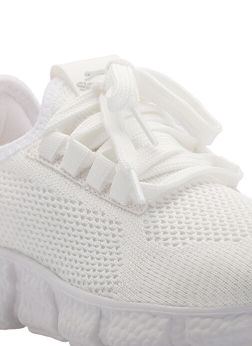 Slazenger ADVANT I Erkek Sneaker Ayakkabı Beyaz - Görsel 5