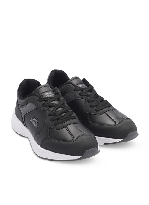 Slazenger MARINE I Kadın Sneaker Ayakkabı Siyah / Beyaz - Görsel 3