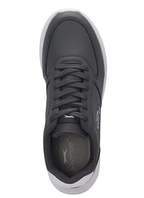 Slazenger MARLON I Kadın Sneaker Ayakkabı Koyu Gri / Beyaz - Görsel 6