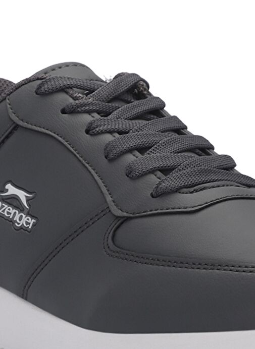 Slazenger MARLON I Kadın Sneaker Ayakkabı Koyu Gri / Beyaz - Görsel 5