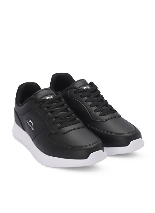 Slazenger MARLON I Kadın Sneaker Ayakkabı Siyah / Beyaz - Görsel 3