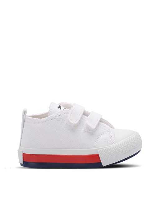 Slazenger KOALA Unisex Çocuk Sneaker Ayakkabı Beyaz - Görsel 2