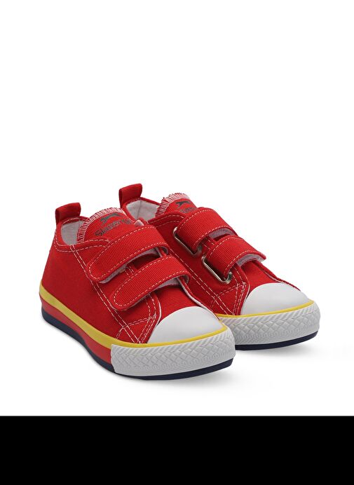 Slazenger KOALA Unisex Çocuk Sneaker Ayakkabı Kırmızı - Görsel 3