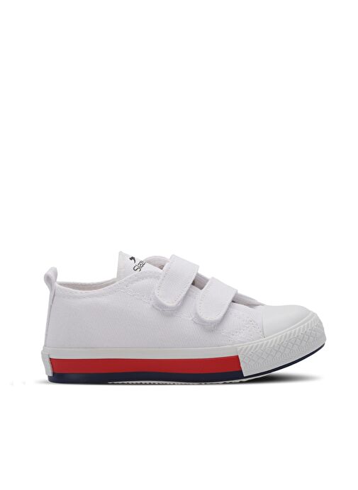 Slazenger KOALA Unisex Çocuk Sneaker Ayakkabı Beyaz - Görsel 2
