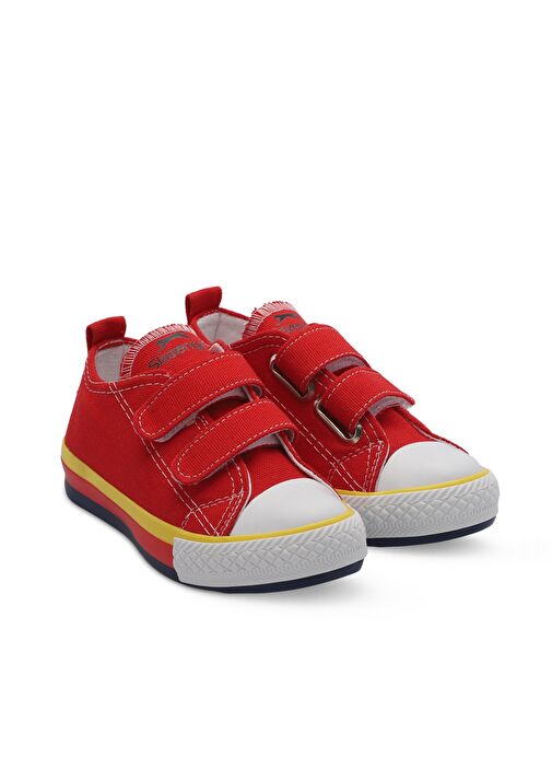Slazenger KOALA Unisex Çocuk Sneaker Ayakkabı Kırmızı - Görsel 3