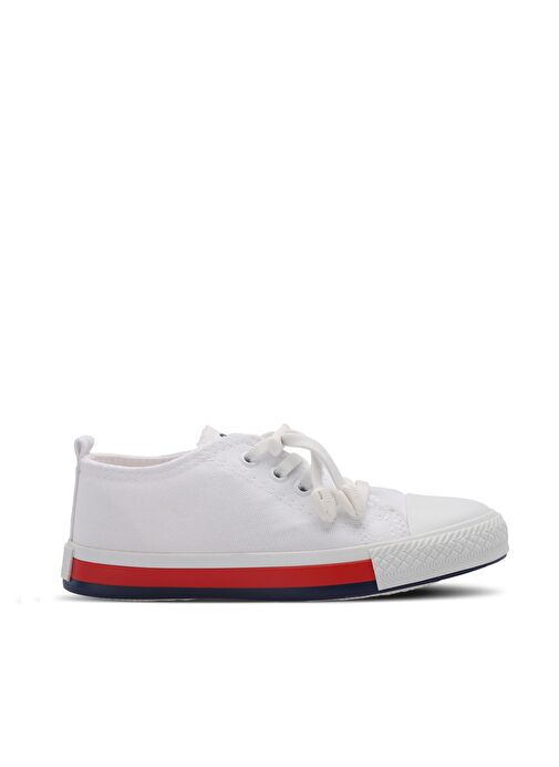Slazenger KOALA Unisex Çocuk Sneaker Ayakkabı Beyaz - Görsel 2