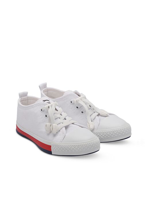 Slazenger KOALA Unisex Çocuk Sneaker Ayakkabı Beyaz - Görsel 3