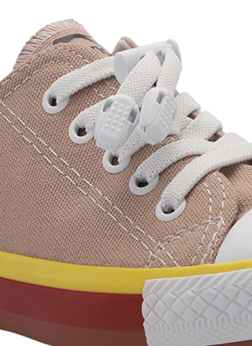 Slazenger KOALA Unisex Çocuk Sneaker Ayakkabı Bej - Görsel 5